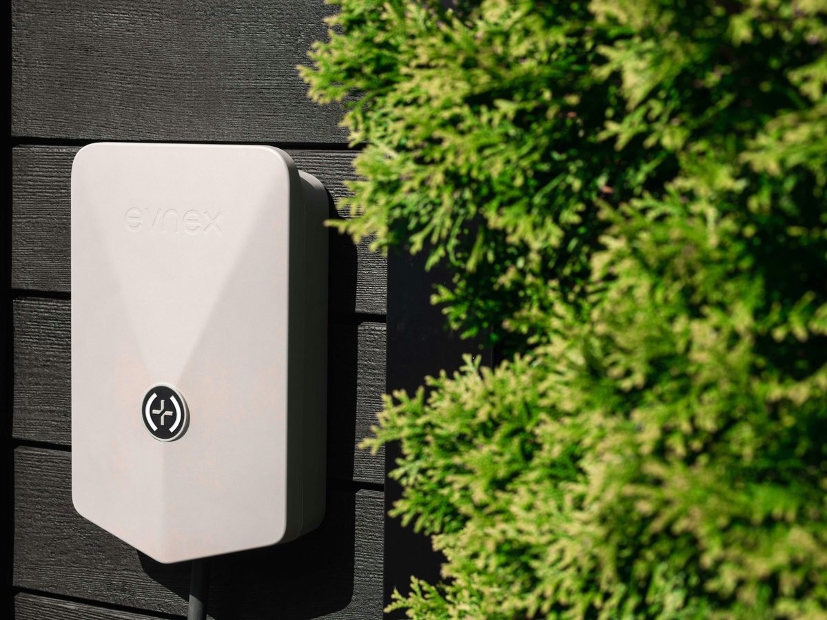 An external alarm sounder on a building